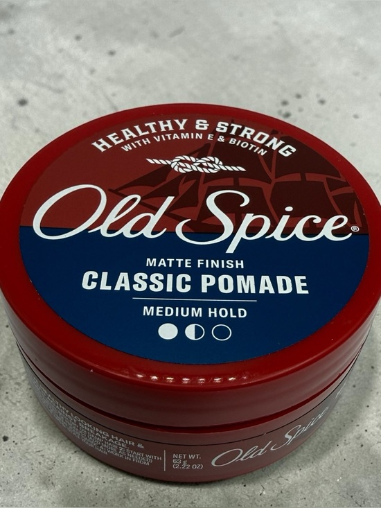 Old Spice Other - Old Spice‎ Classic Hair Pomade Medium Hold Matte Finish 2.22oz Healthy & Strong